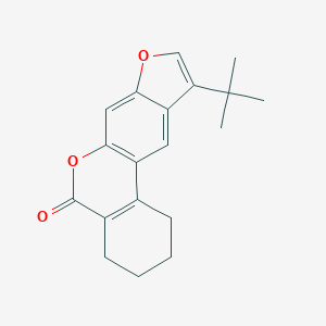 10-(tert-butyl)-3,4-dihydro-1H-benzo[c]furo[3,2-g]chromen-5(2H)-one