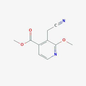 Methyl 3-(cyanomethyl)-2-methoxyisonicotinate