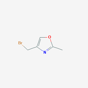 B1499156 4-(Bromomethyl)-2-methyloxazole CAS No. 657389-99-6