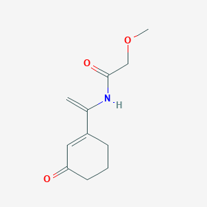 2-Methoxy-N-[1-(3-oxocyclohex-1-enyl)vinyl]acetamide