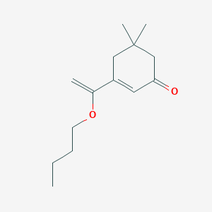 molecular formula C14H22O2 B1499169 3-(1-Butoxyvinyl)-5,5-dimethylcyclohex-2-enone CAS No. 872452-01-2