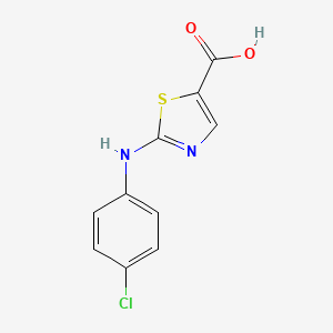 2-(4-Chlorophenylamino)-5-thiazolecarboxylic acid