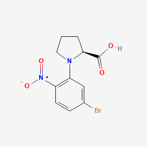 N-(5-Bromo-2-nitrophenyl)-L-proline