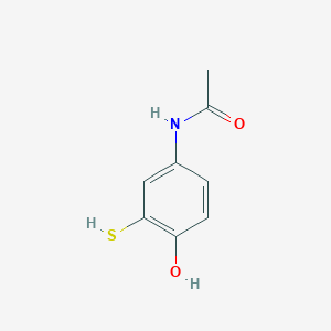 molecular formula C8H9NO2S B1499184 N-(4-Hydroxy-3-sulfanylphenyl)acetamide CAS No. 99533-99-0