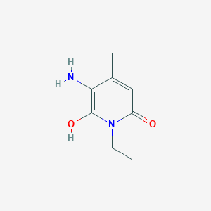 3-Amino-1-ethyl-6-hydroxy-4-methyl-2-pyridone