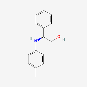 (S)-2-Phenyl-2-p-tolylamino-ethanol