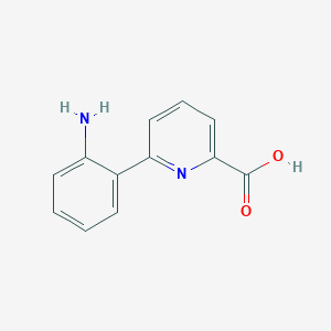 molecular formula C12H10N2O2 B1499219 6-(2-Amino-phenyl)-pyridine-2-carboxylic acid CAS No. 885276-97-1