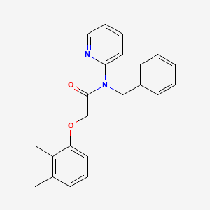 molecular formula C22H22N2O2 B14992300 N-benzyl-2-(2,3-dimethylphenoxy)-N-(pyridin-2-yl)acetamide 