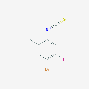 4-Bromo-5-fluoro-2-methylphenylisothiocyanate