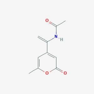 N-[1-(6-Methyl-2-oxo-2H-pyran-4-yl)vinyl]acetamide