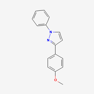 3-(4-Methoxyphenyl)-1-phenyl-1H-pyrazole