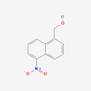 molecular formula C11H9NO3 B1499245 (5-硝基萘-1-基)甲醇 CAS No. 99972-57-3