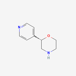 molecular formula C9H12N2O B1499247 (S)-2-(pyridin-4-yl)morpholine 