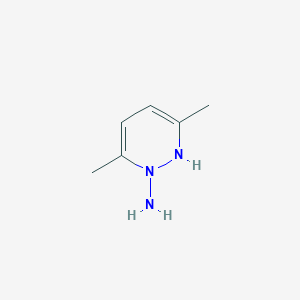 molecular formula C6H11N3 B1499249 3,6-Dimethylpyridazin-1(2H)-amine 