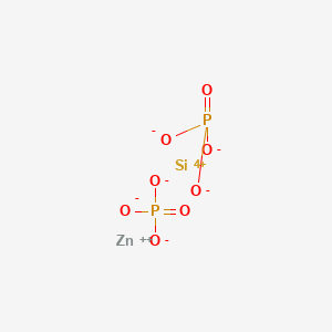 molecular formula O8P2SiZn B1499262 Silicon zinc phosphate CAS No. 12741-07-0