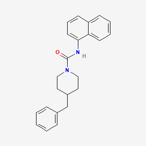 4-benzyl-N-(1-naphthyl)-1-piperidinecarboxamide