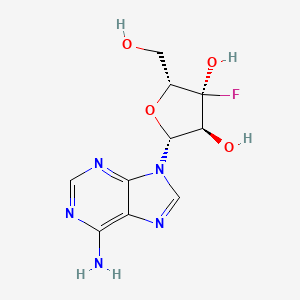 9-(3'-Fluoro-3'-deoxyxylofuranosyl)adenine