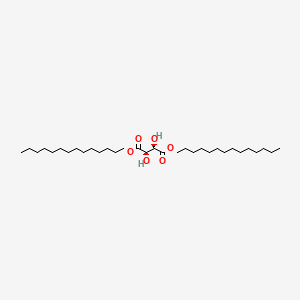 molecular formula C32H62O6 B1499284 Dimyristyl Tartrate CAS No. 94237-18-0