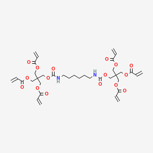 molecular formula C36H48N2O16 B1499297 3-((1-Oxoallyl)oxy)-2,2-bis(((1-oxoallyl)oxy)methyl)propyl 10,16-dioxo-13,13-bis(((1-oxoallyl)oxy)methyl)-11,15-dioxa-2,9-diazaoctadec-17-enoate CAS No. 77001-81-1