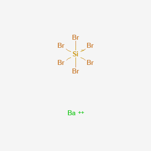 molecular formula BaBr6Si B1499300 Barium hexabromosilicate(2-) CAS No. 97158-16-2