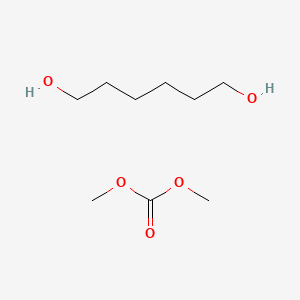 B1499308 Carbonic acid, dimethyl ester, polymer with 1,6-hexanediol CAS No. 101325-00-2