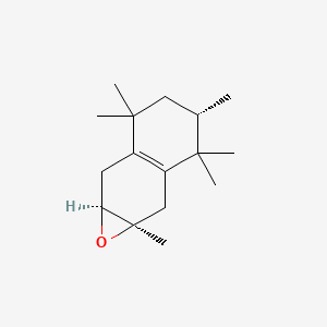 molecular formula C16H26O B1499309 Naphth(2,3-b)oxirene, 1a,2,3,4,5,6,7,7a-octahydro-1a,3,3,4,6,6-hexamethyl-, (1aR,4S,7aS)-rel- CAS No. 94400-98-3