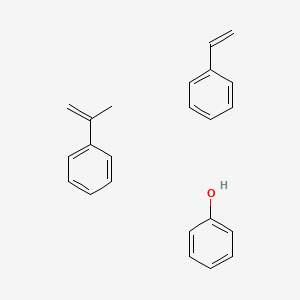 molecular formula C23H24O B1499314 Phenol;prop-1-en-2-ylbenzene;styrene CAS No. 77939-50-5