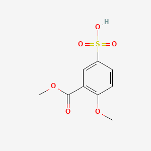 Methyl 5-sulpho-o-anisate
