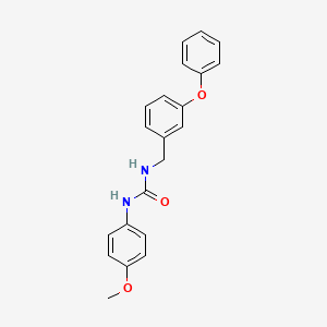 1-(4-Methoxyphenyl)-3-[(3-phenoxyphenyl)methyl]urea