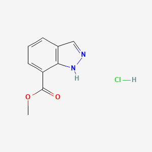 molecular formula C9H9ClN2O2 B1499339 Methyl 1H-indazole-7-carboxylate hydrochloride 