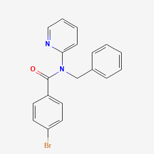 N-benzyl-4-bromo-N-(pyridin-2-yl)benzamide