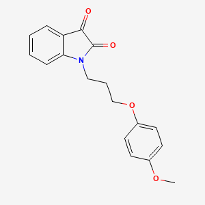 1-[3-(4-methoxyphenoxy)propyl]-1H-indole-2,3-dione