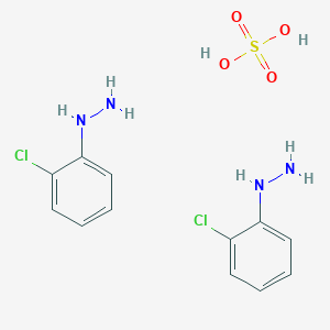 molecular formula C12H16Cl2N4O4S B1499422 2-氯苯肼硫酸盐 CAS No. 198279-94-6