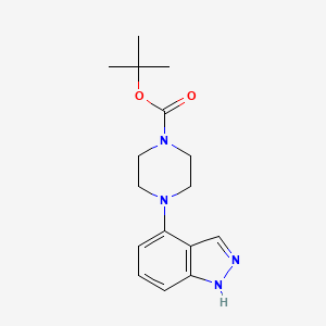 tert-Butyl 4-(1H-indazol-4-yl)piperazine-1-carboxylate