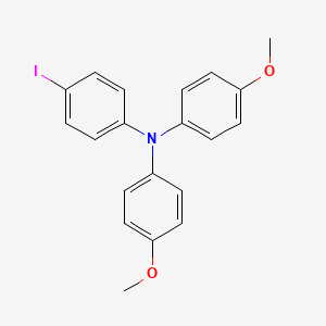 molecular formula C20H18INO2 B1499432 4-Iodo-N,N-bis(4-methoxyphenyl)aniline CAS No. 201802-15-5