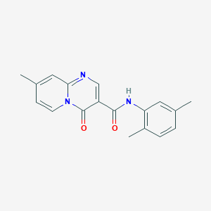 N-(2,5-dimethylphenyl)-8-methyl-4-oxo-4H-pyrido[1,2-a]pyrimidine-3-carboxamide