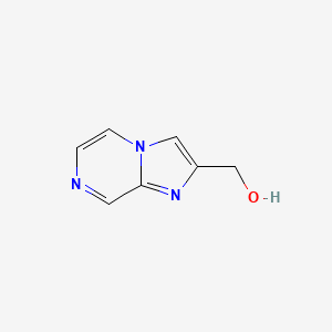 molecular formula C7H7N3O B1499447 2-(Imidazo[1,2-a]pyrazin-2-yl)methanol CAS No. 87597-28-2