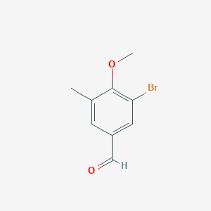 3-Bromo-4-methoxy-5-methylbenzaldehyde