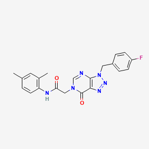 N-(2,4-dimethylphenyl)-2-(3-(4-fluorobenzyl)-7-oxo-3H-[1,2,3]triazolo[4,5-d]pyrimidin-6(7H)-yl)acetamide