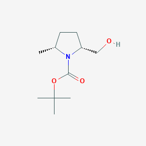 (2R,5R)-tert-Butyl 2-(hydroxymethyl)-5-methylpyrrolidine-1-carboxylate