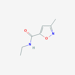 molecular formula C7H10N2O2 B1499509 N-Ethyl-3-methylisoxazole-5-carboxamide 