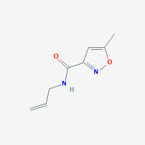 molecular formula C8H10N2O2 B1499510 N-allyl-5-methylisoxazole-3-carboxamide 