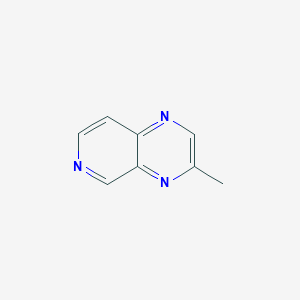 molecular formula C8H7N3 B1499515 3-甲基吡啶并[3,4-b]吡嗪 CAS No. 700-80-1