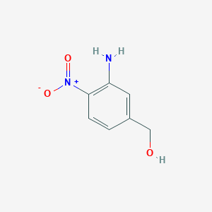 molecular formula C7H8N2O3 B1499520 (3-Amino-4-nitrophenyl)methanol CAS No. 37637-55-1