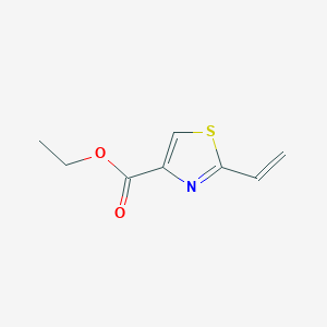 molecular formula C8H9NO2S B1499538 Ethyl 2-vinylthiazole-4-carboxylate 