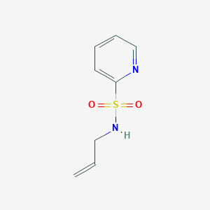 molecular formula C8H10N2O2S B1499547 Pyridine-2-sulfonic acid allylamide 