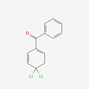 molecular formula C13H10Cl2O B1499557 (4,4-Dichlorocyclohexa-1,5-dien-1-yl)(phenyl)methanone CAS No. 99079-65-9