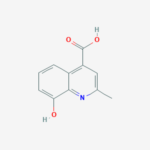 molecular formula C11H9NO3 B1499566 8-Hydroxy-2-methylquinoline-4-carboxylic acid CAS No. 14788-40-0