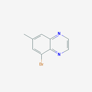 molecular formula C9H7BrN2 B1499568 5-Bromo-7-methylquinoxaline 