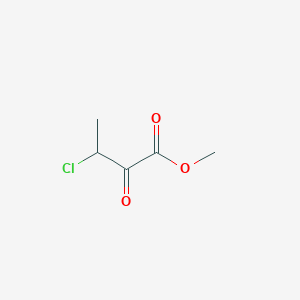molecular formula C5H7ClO3 B1499570 Methyl 3-chloro-2-oxobutanoate 